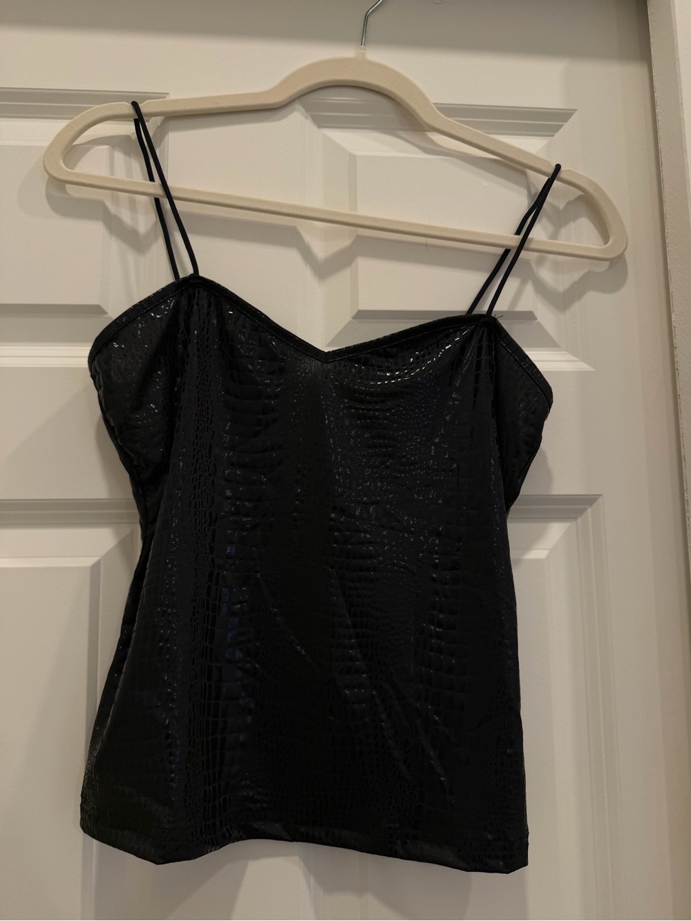 Alligator Print Tank Top